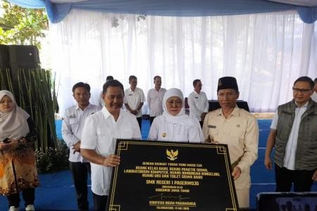 Didampingi Plt Bupati Ahmad Baharudin 