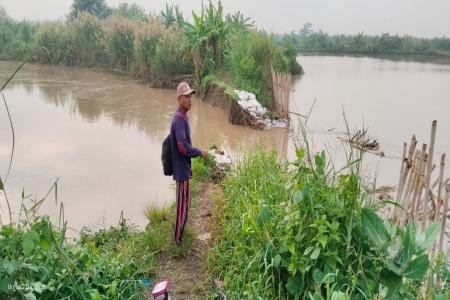 Hanya Dikirimi Karung Pasir Warga Pidodokulon Waswas Kini Tanggul Bodr