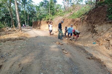 TMMD Reguler Ke128 Kodim 0702Purbalingga Bersiap Laksanakan Pengaspala