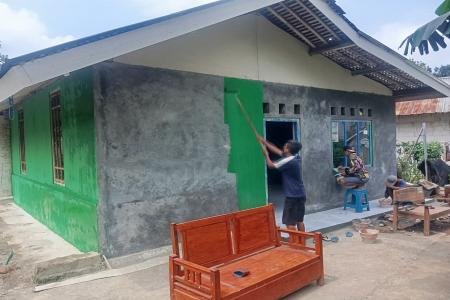 Sentuhan Warna Baru di Rumah Tusini Harapan yang Mulai Terwujud Lewat 