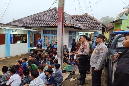 Berikan Rasa Aman Polsek Malausma Laks