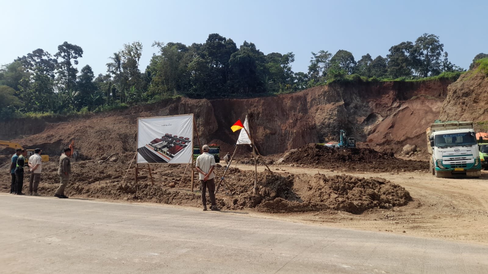 Bandel! Tambang di Sepetek Tetap Beraktivitas, Sanksi Belum Dipatuhi dan Spanduk Hilang Misterius
