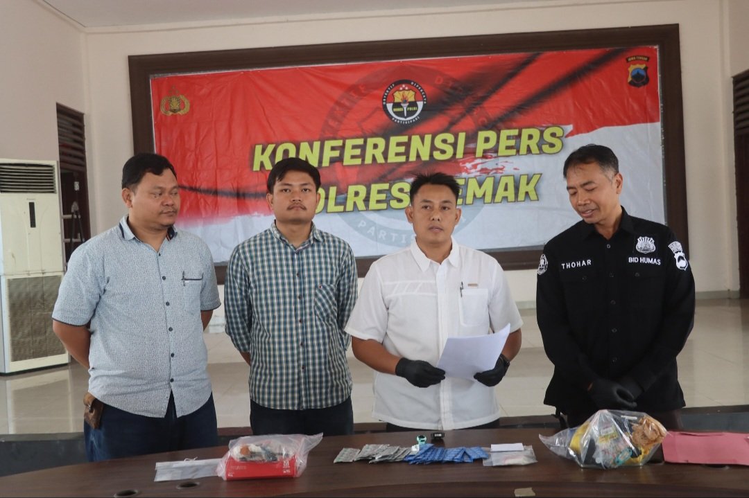 Modus Jualan Es Teh, Pria Asal Semarang Diduga Edarkan Sabu di Kawasan Pantura Sayung  Pedagang Es T