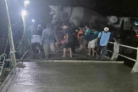 Jembatan Diperlebar Berkat CSR