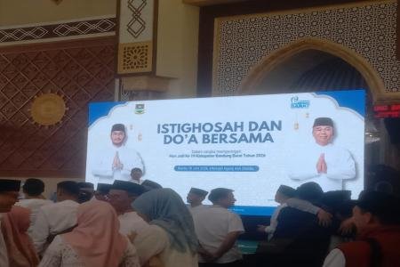 ISTIGHOSAH Bersama Rangkaian HUT KBB Ke19 Disdik jelaskan Jadwal Pener