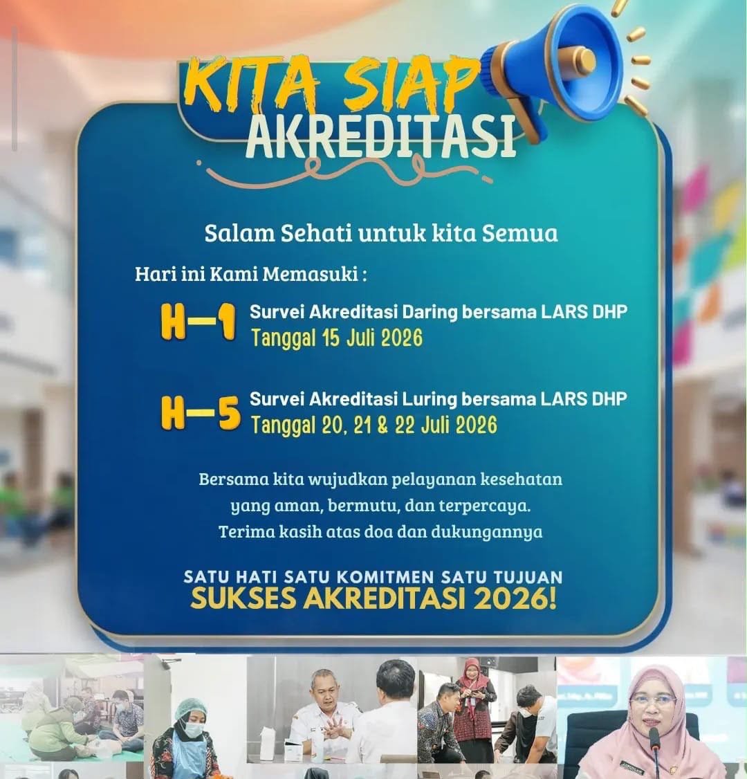 Jelang Akreditasi 2026, RSUD dr. Iskak Tulungagung Perkuat Mutu Pelayanan dan Keselamatan Pasien