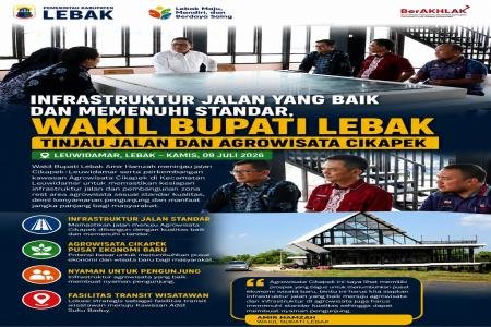Wakil Bupati Lebak Tinjau Jala