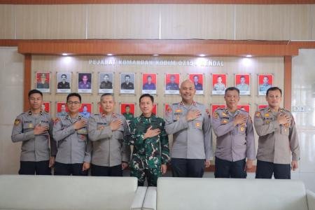 Kapolres Kendal Kunjugi Dandim 0715 Te