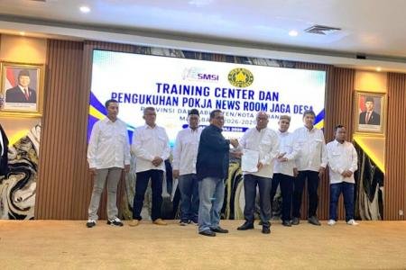 Resmi Ditetapkan Pengurus Pusat SMSI A