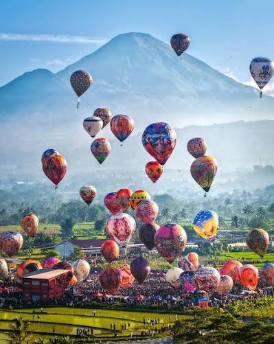 Balon Udara Wonosobo Wakili Indonesia di Festival Internasional Meksiko