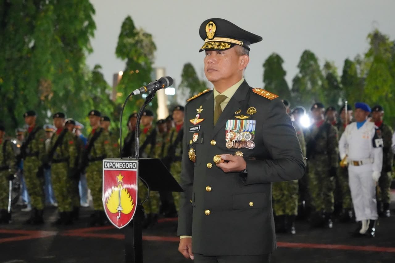 Pangdam IV-Diponegoro Pimpin AKRS HUT ke-81 Kemerdekaan RI Tingkat Provinsi Jateng