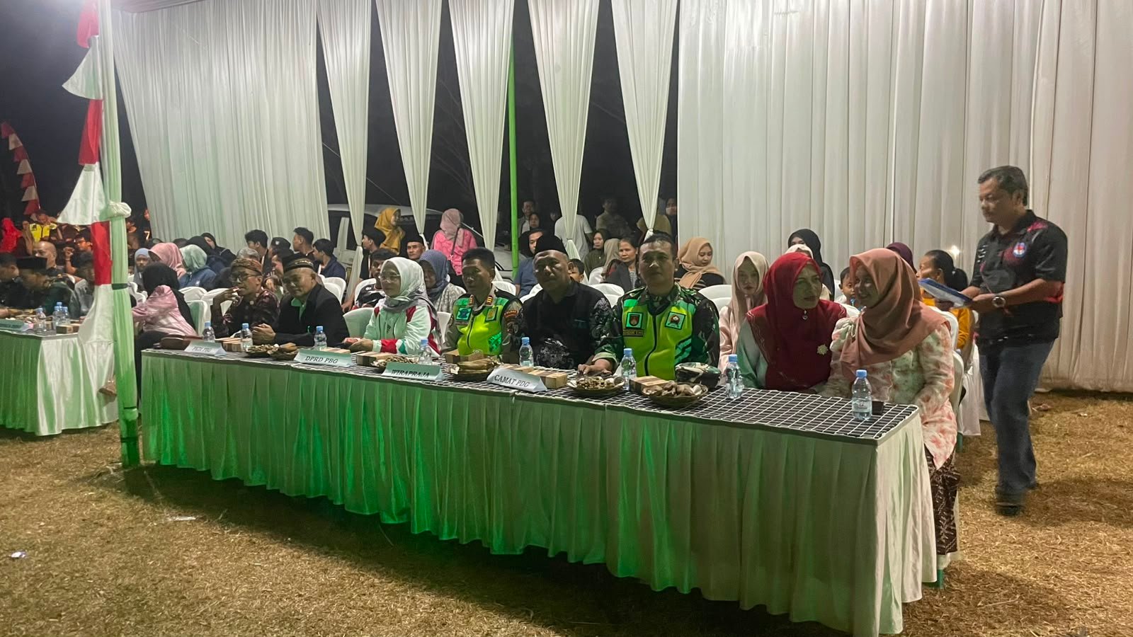 Rangkaian HUT RI ke-81, Danposramil Pengadegan Hadiri Pentas Budaya Kesenian Warok 