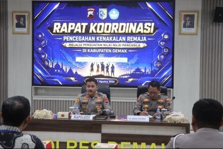 Polres Demak Perkuat Pencegahan Kenaka