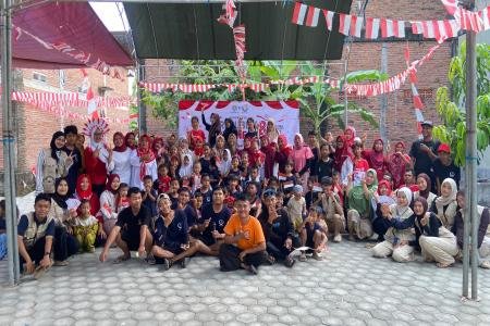 Semarak 17an di Turitempel Jalan Sehat