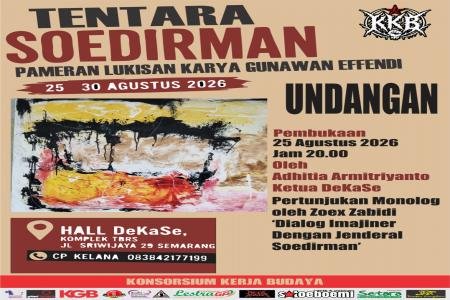 Pameran Lukisan Tentara Soedirman di Semarang Hadirkan Monolog dan Kol