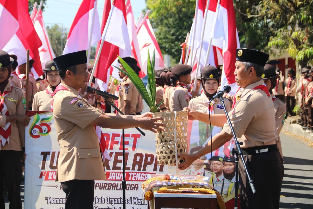 ETK Kwarda Jateng Meriah di Kaligondang, Pramuka Hadirkan Aksi Nyata