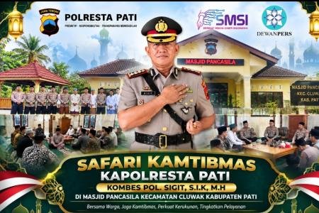 Kapolresta Pati Safari ke Masj