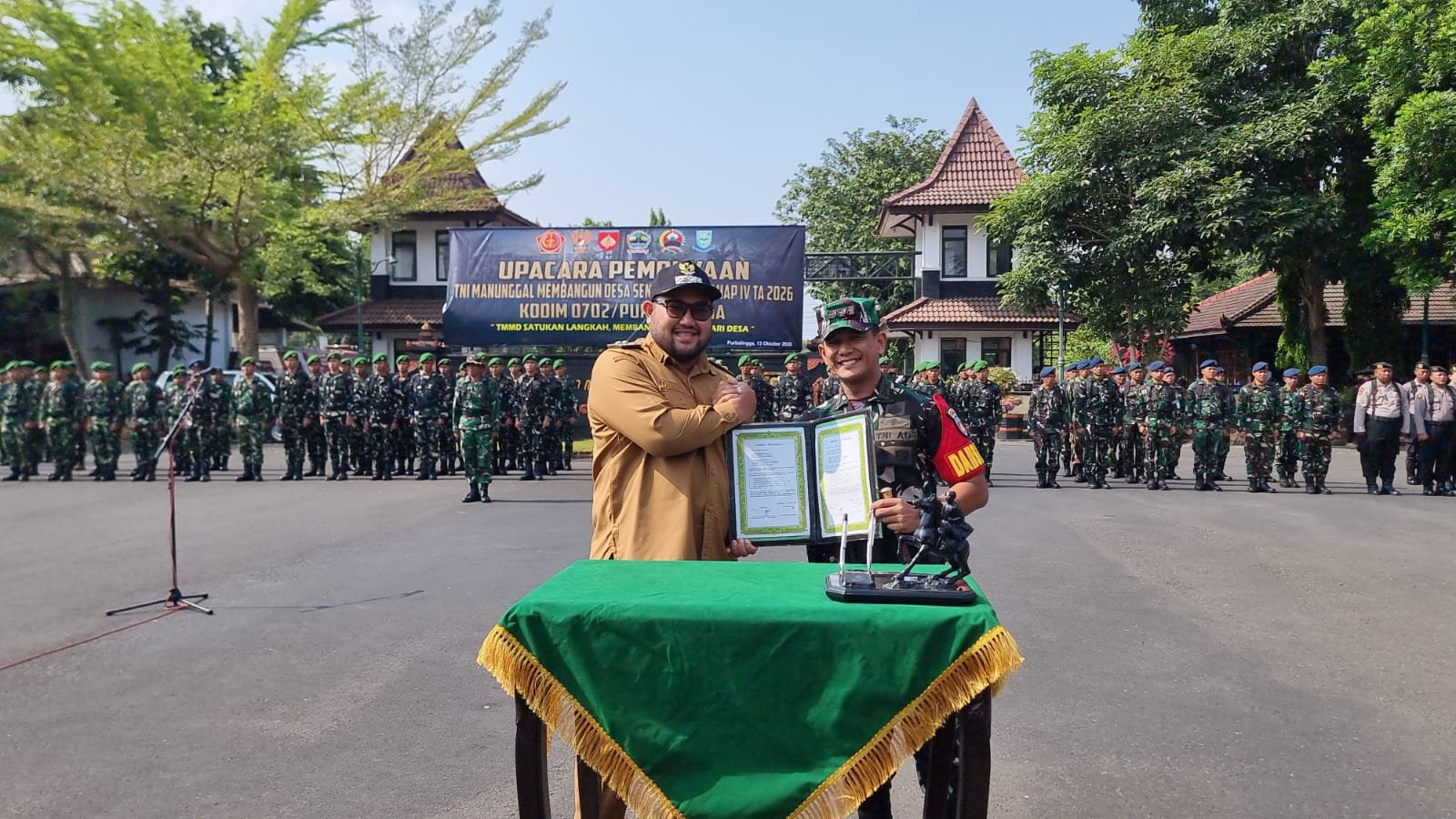 Desa Bantarbarang Terpilih Jadi Lokus TMMD Sengkuyung Tahap IV Tahun 2026 Kodim Purbalingga