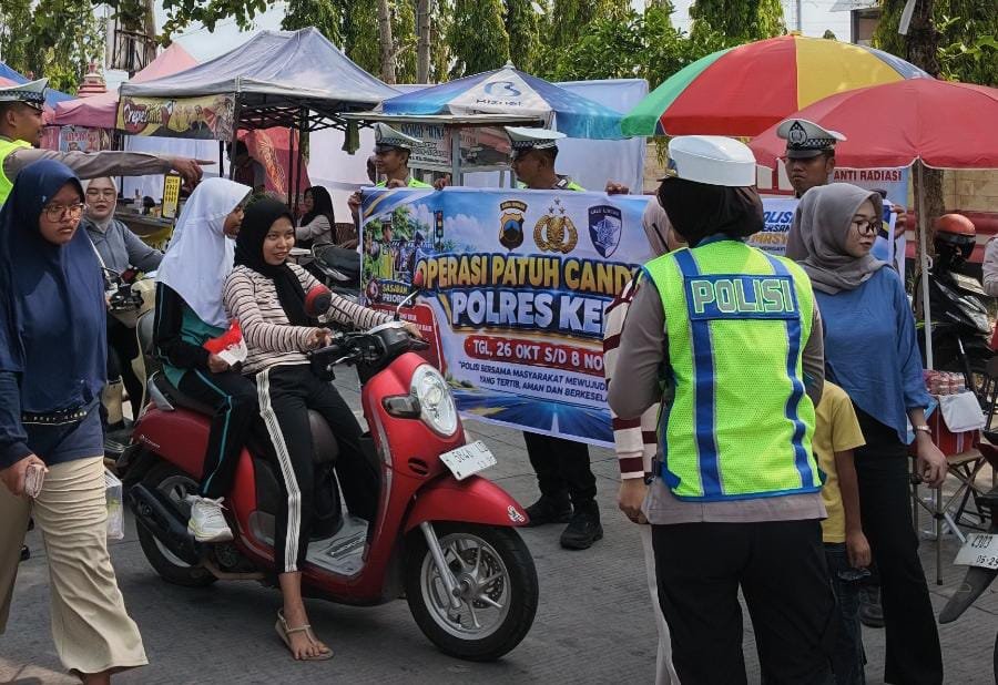 Sosialisasi Operasi Patuh Candi, Polisi Sasar Pengendara Tanpa Helm hingga Knalpot Brong