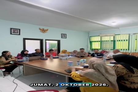 TINGKATKAN SINERGI DISDIK KABUPATEN KEDIRI GELAR RAPAT KOORDINASI PERS