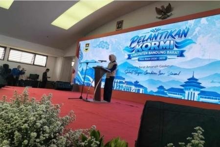 Shanas Sadidah Resmi Dilantik Pimpin KORMI Kabupaten Bandung Barat Per
