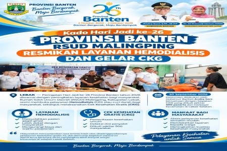 Kado Hari Jadi ke26 Banten RSU