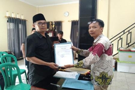 LANGKAH PERUBAHAN TRISWORO RESMI KEMBALIKAN FORMULIR PENDAFTARAN CALON