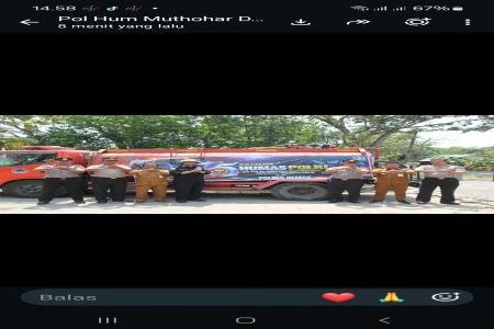 Polres Demak Salurkan Lima Tan