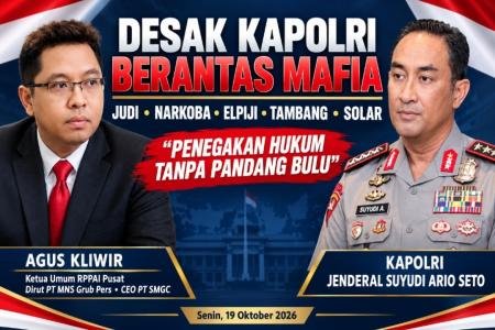 Agus Kliwir Minta Kapolri Bongkar Jari