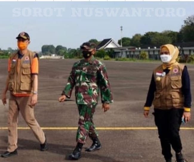 Pj Gubernur Jambi Dan Kepala BPBD Provinsi Jambi Monitoring Karhutla
