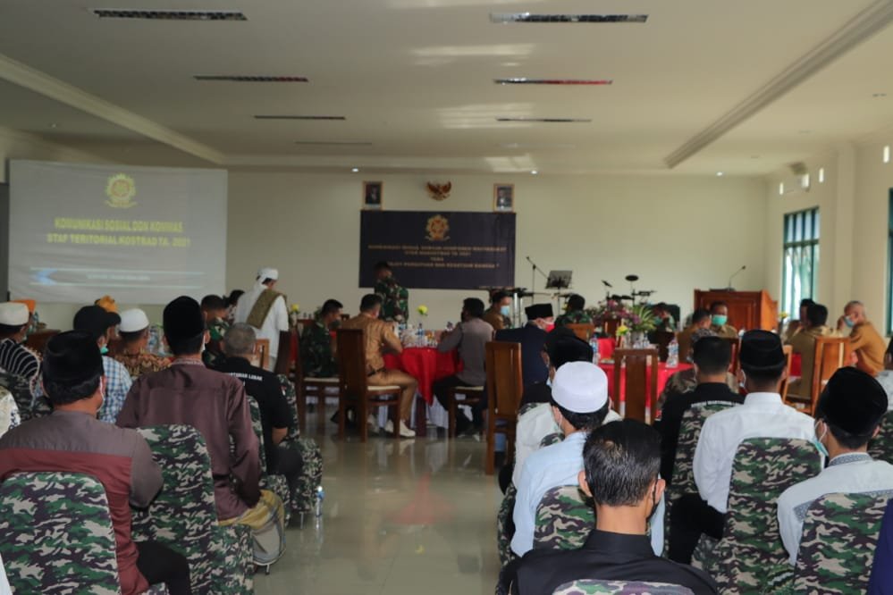 .Batalyon Mandala Yudha Gelar Komunikasi Sosial Dengan Komponen Masyarakat
