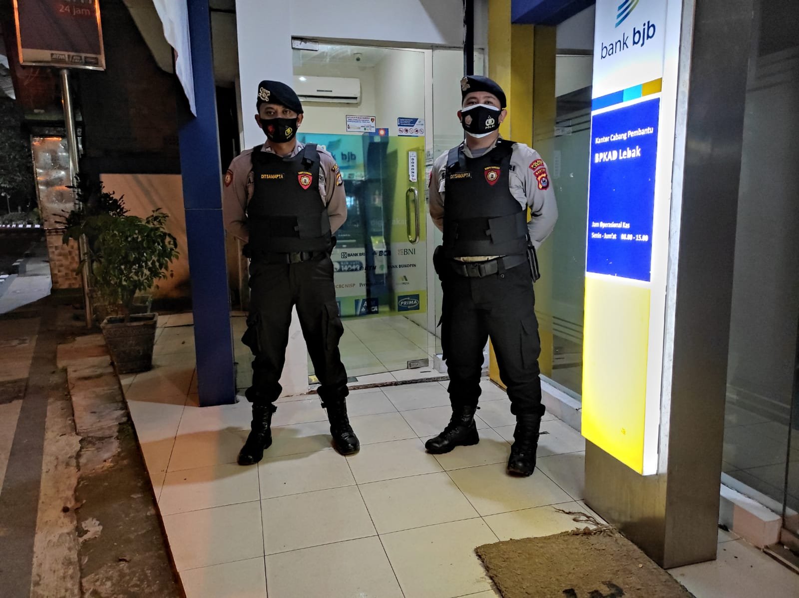 Berikan Rasa Aman,,Sat Samapta Polres Lebak Polda Banten Lakukan Patroli Jam Rawan