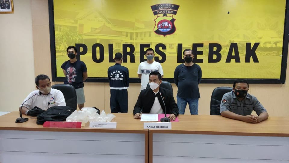 Sat Reskrim Polres Lebak Polda Banten Gagalkan Penyeludupan Benih Baby Lobster