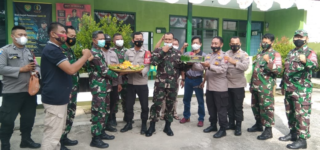 HUT TNI KE 76, POLSEK MANCAK POLRES CILEGON, SERBU KORAMIL 2306- MANCAK