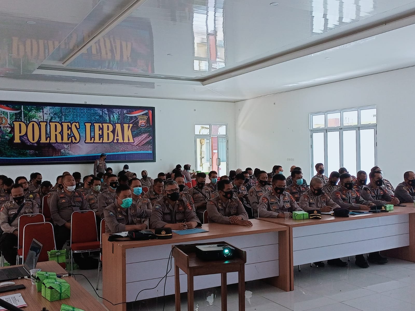 Bagian Perencanaan Polres Lebak Gelar sosialisasi Daftar Isian Pelaksanaan Anggaran (DIPA) Tahun 202