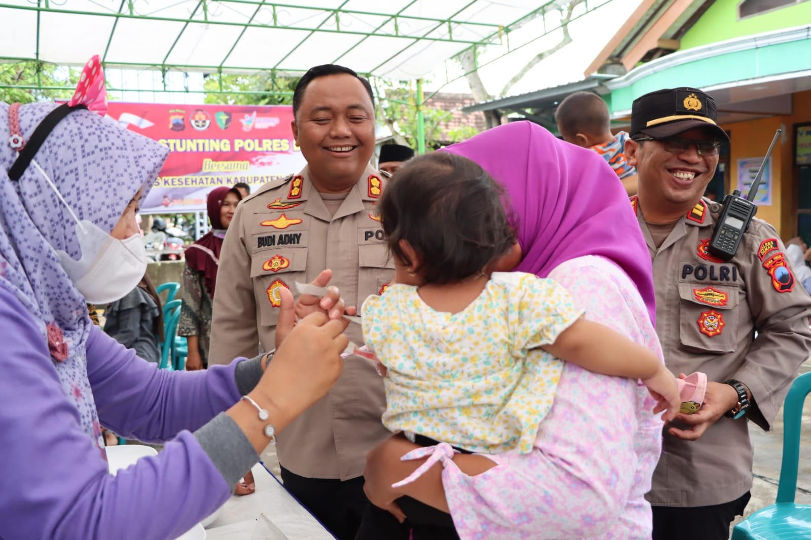 KAPOLRES DEMAK SIAP BERSINERGI PENANGANNAN STUNTING 