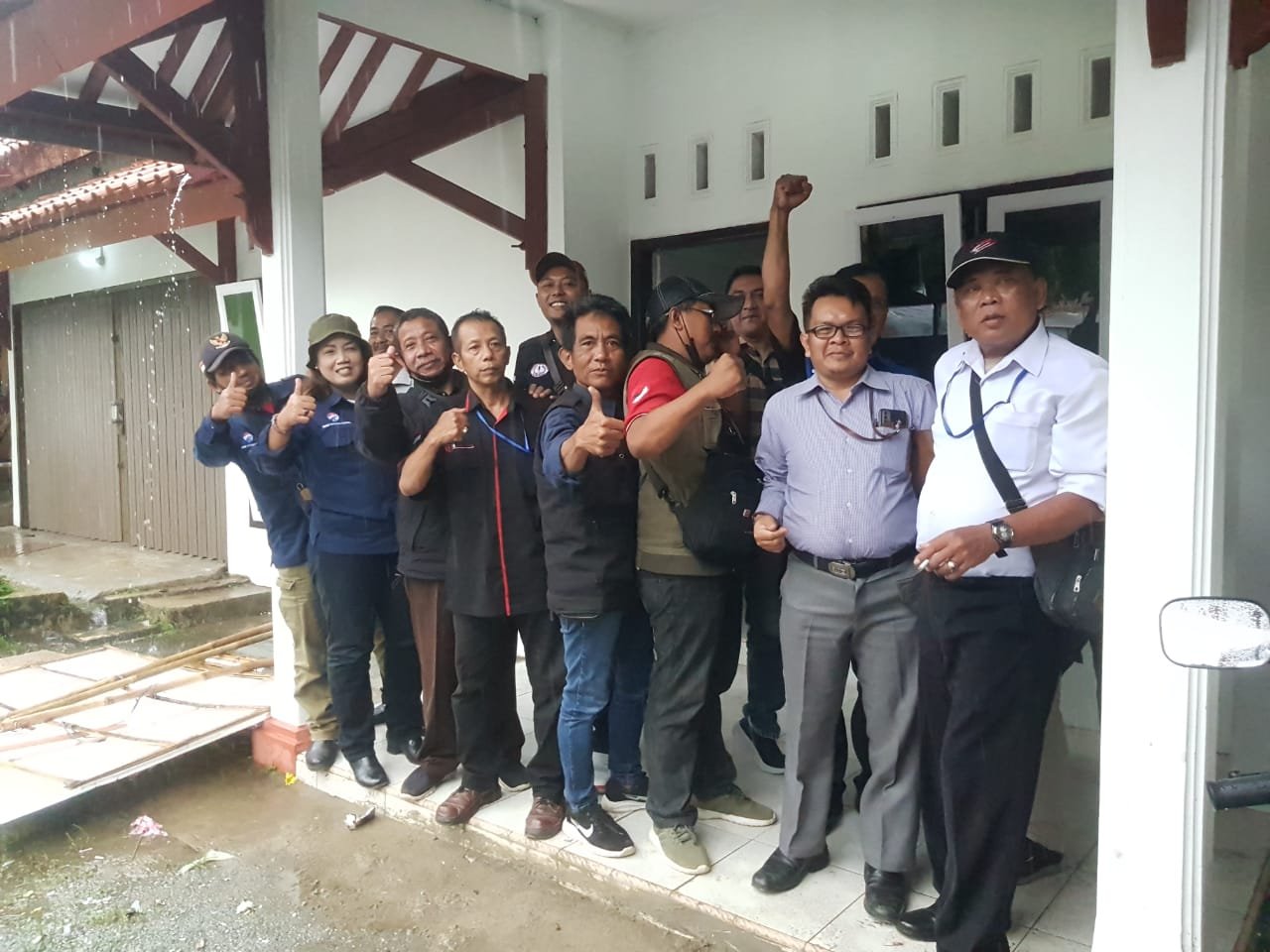 Satpol PP Banjarnegara Bersama Wartawan Online Siap Bersinergi 