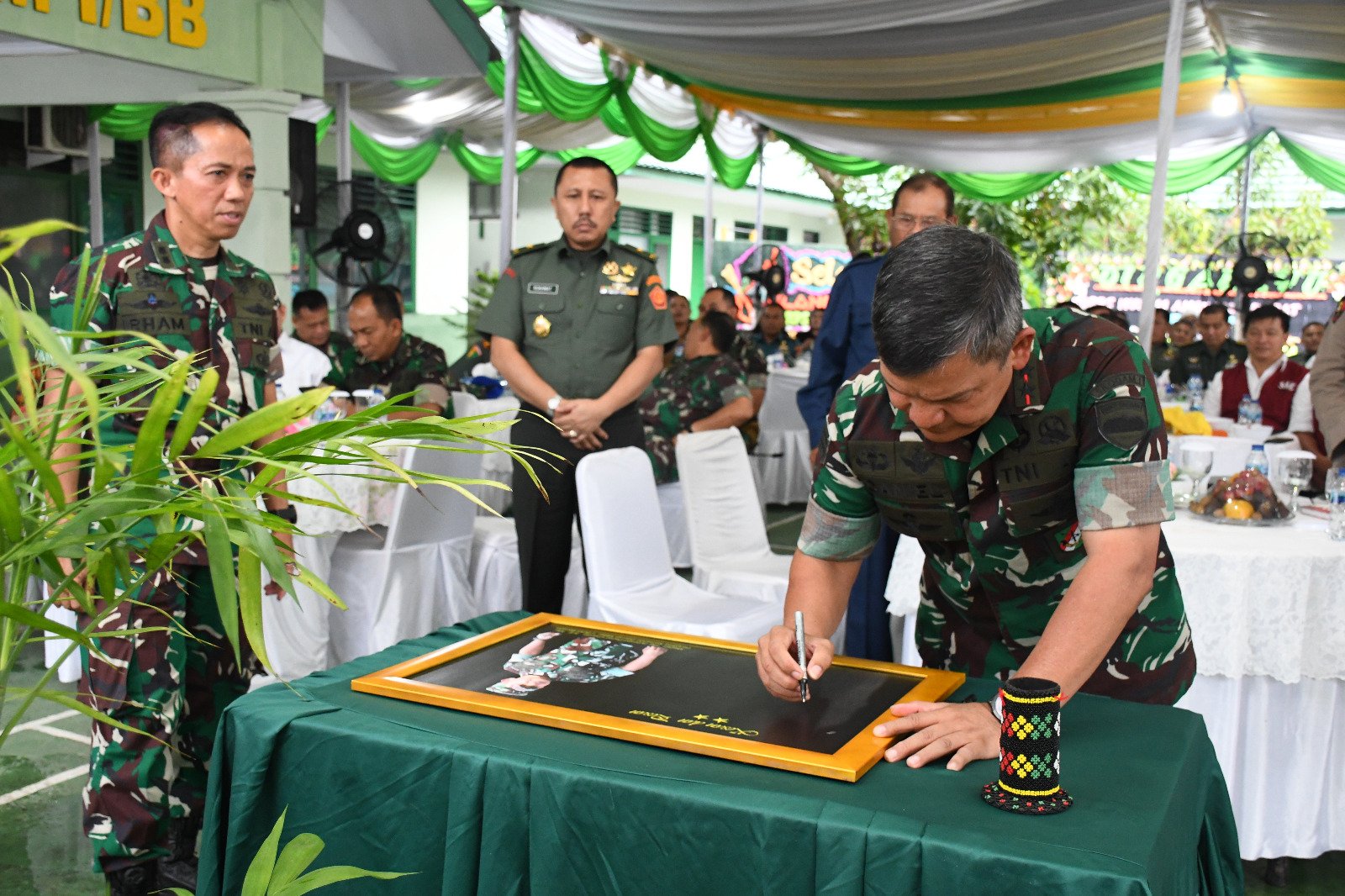 Syukuran HUT Ke - 71  Korps Hukum TNI AD , Pangdam 1 - BB  : Hukum Adalah Panglima 
