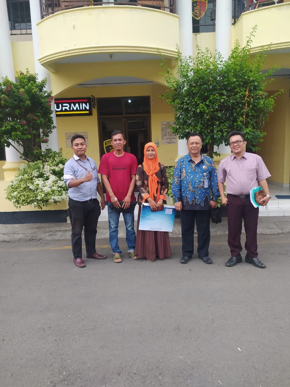 Terkait Penganiayaan di Lawangawu Somagede Sempor, Pengacara Ikadin Sambangi Polres Kebumen 