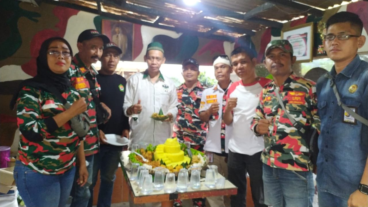 Ketua Laskar Merah Putih Indonesia MAC Cibinong , Wardi Gelar Ulang Tahun Ke 5 Sukses