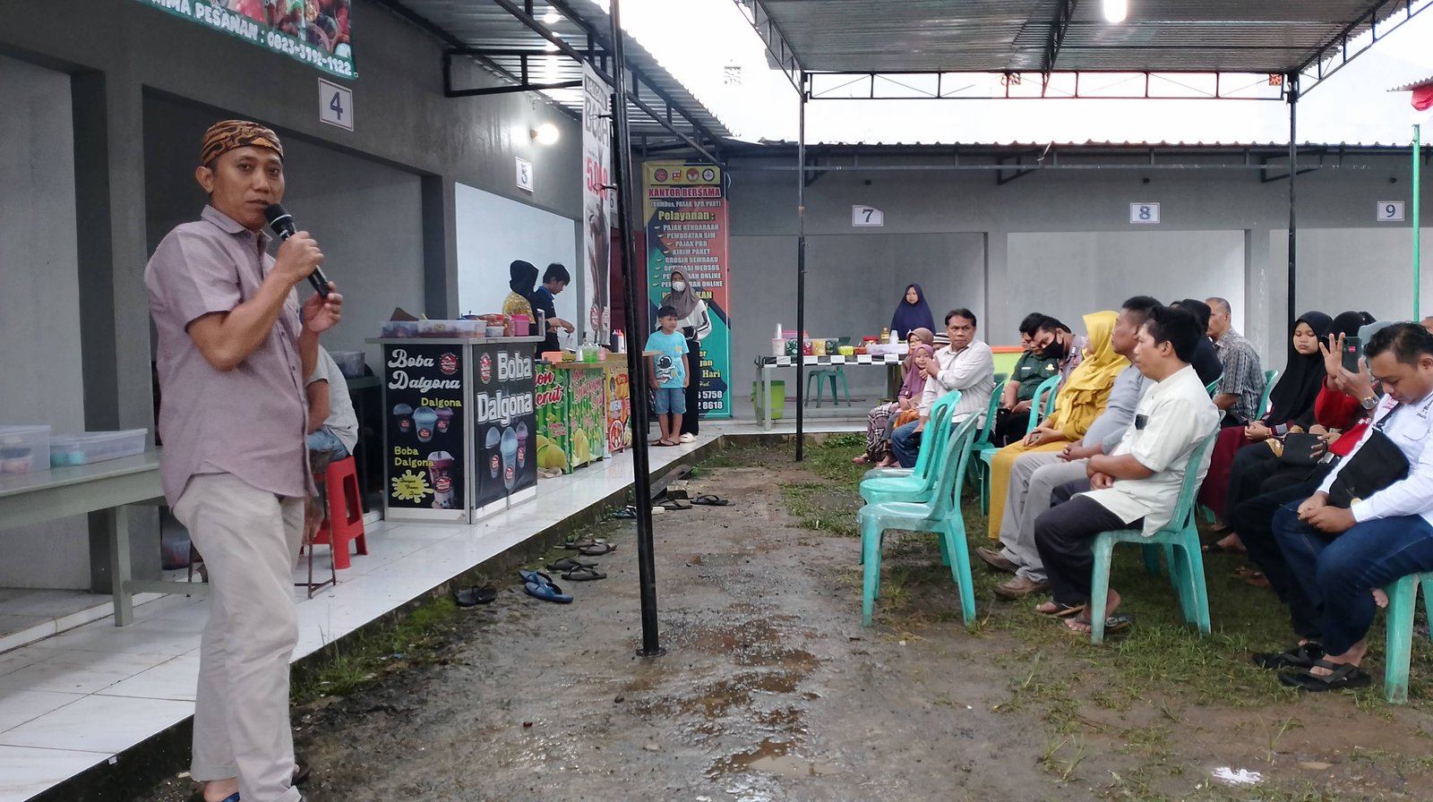 DESA PENGADEGAN GELAR BAZAR RAMADHAN SEBULAN PENUH
