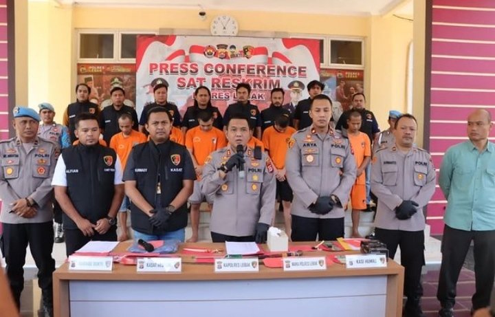 Resahkan Masyarakat, 13 Pelaku dan 20 Unit Sepeda Motor berhasil diamankan oleh Sat Reskrim Polres Lebak