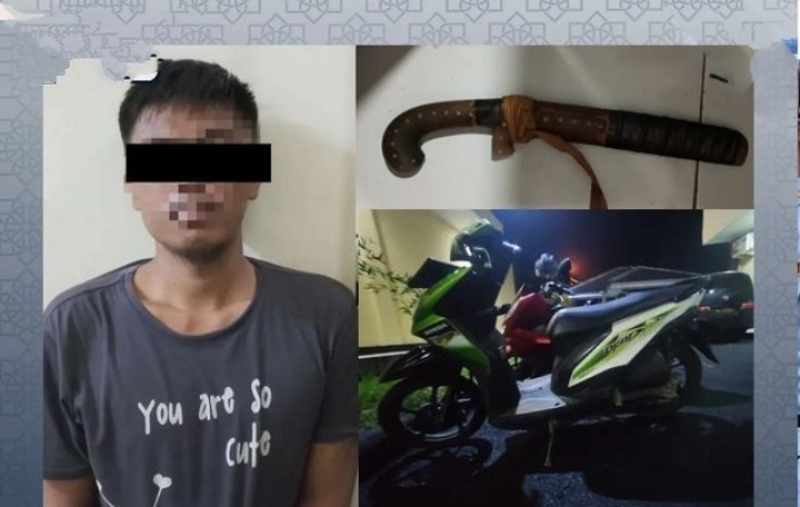awanan Pelaku Begal Motor di Cihara berhasil ditangkap Sat Reskrim Polres Lebak