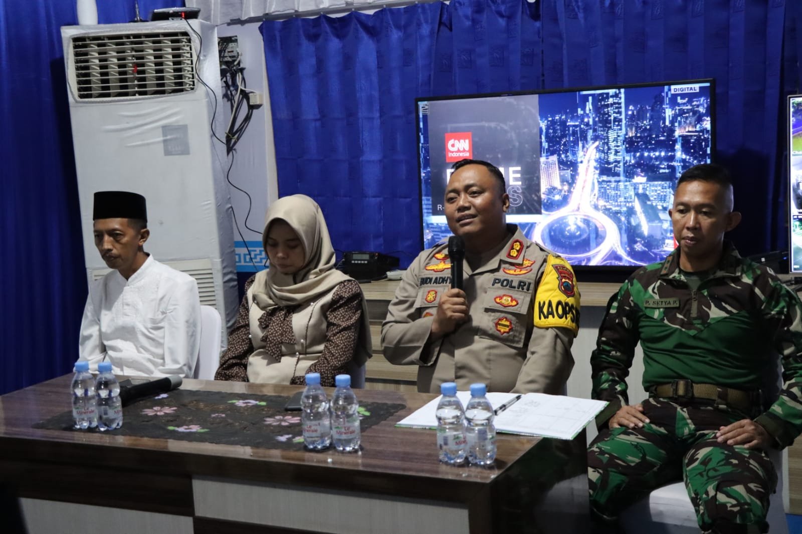 PASTIKAN KEPASTIAN PETUGAS BUPATI DENAK CEK PENGAMANAN LEBARAN 2023  