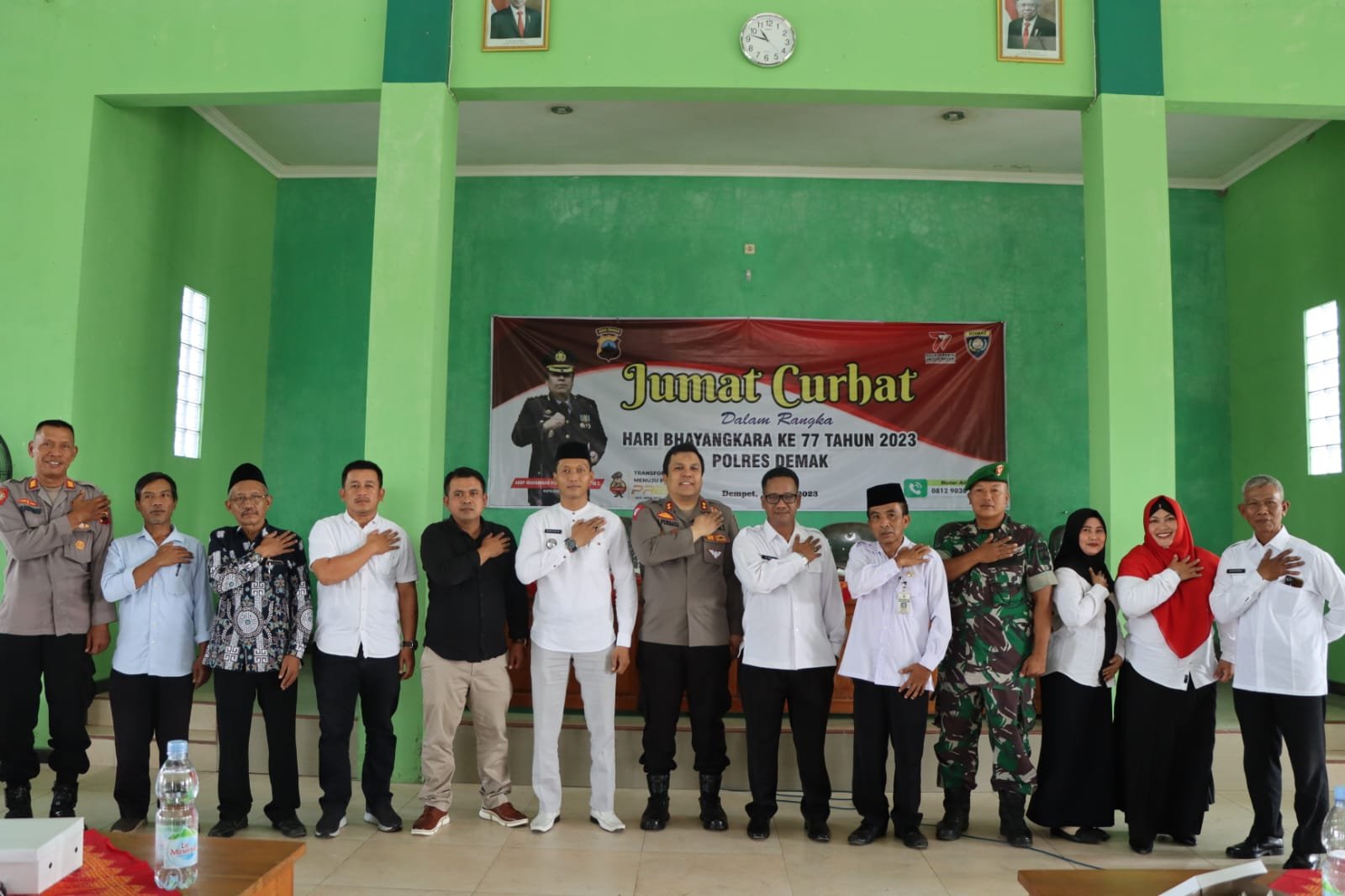 KAPOLRES DEMAK MINTA MASYARAKAT WASPADA PERDAGANGAN ORANG 