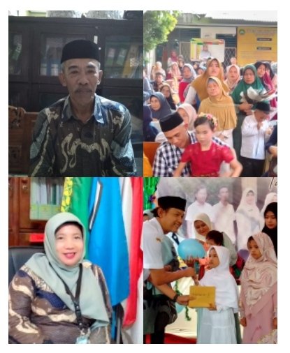 Para Warga Antusias Melihat Acara Perpisahan Dan Kenaikan Kelas SDN Labuan 1.