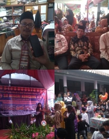 Penglepasan kelas Vl & Dan Kenaikan Kelas SD.N.Koncang. 1-V Berlangsung Meriah Dan Kondusif
