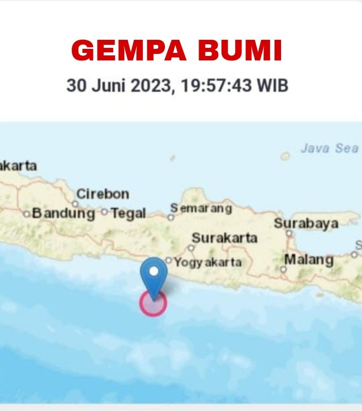 Gempa Bantul M 6,6 Terasa Di Magetan