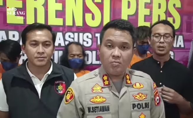 Kurang Dari 6 Jam Satreskrim Polres Serang Tangkap Pelaku Pembunuhan