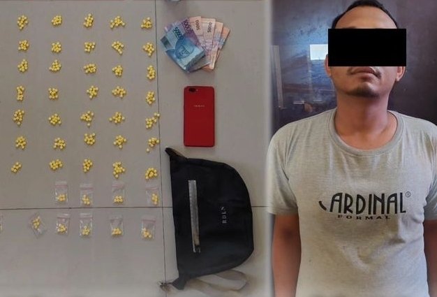 Edarkan Obat Di malingping Tanpa izin Edar, Sat Resnarkoba Polres Lebak berhasil Amankan Pelaku